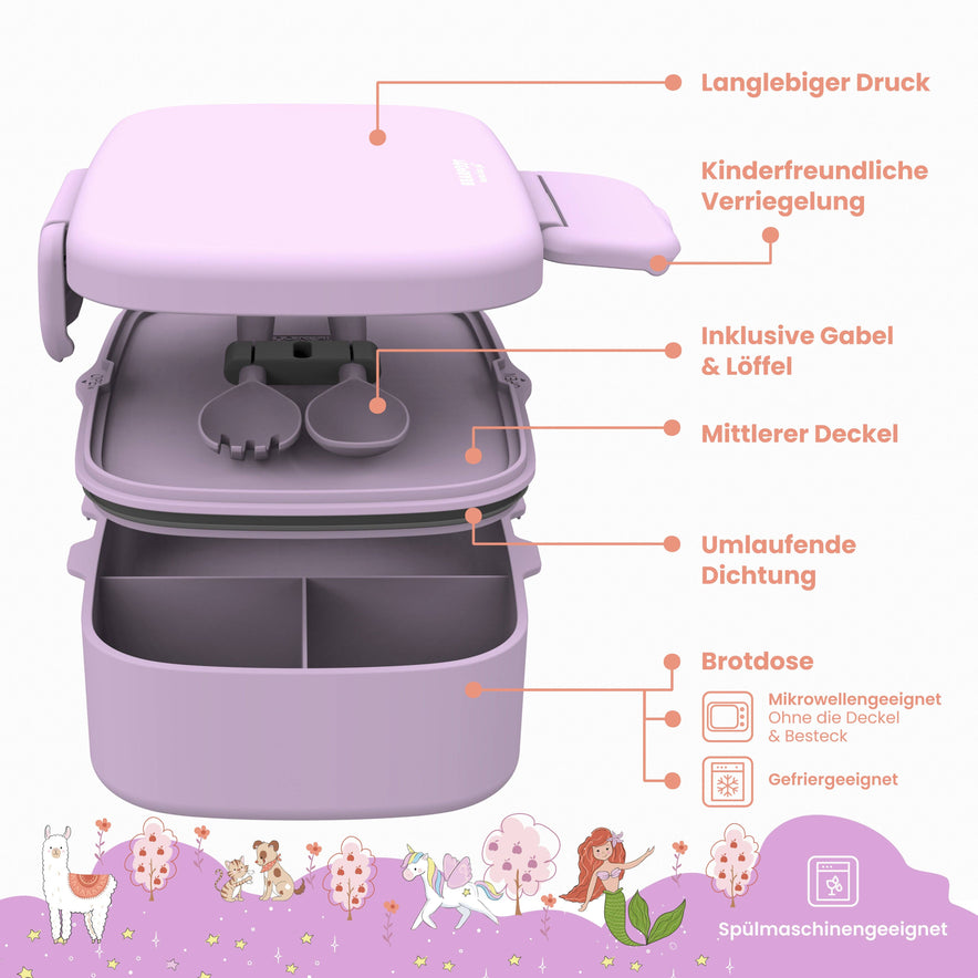 Tupper Bento Morado