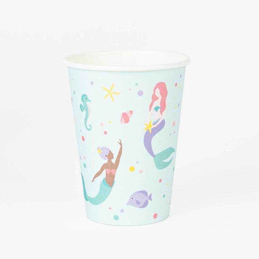 VASOS SIRENAS / 8 uds.