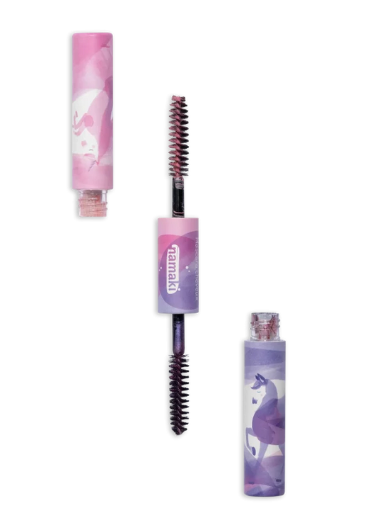 MASCARA DE PELO DOBLE - Rosa & Púrpura