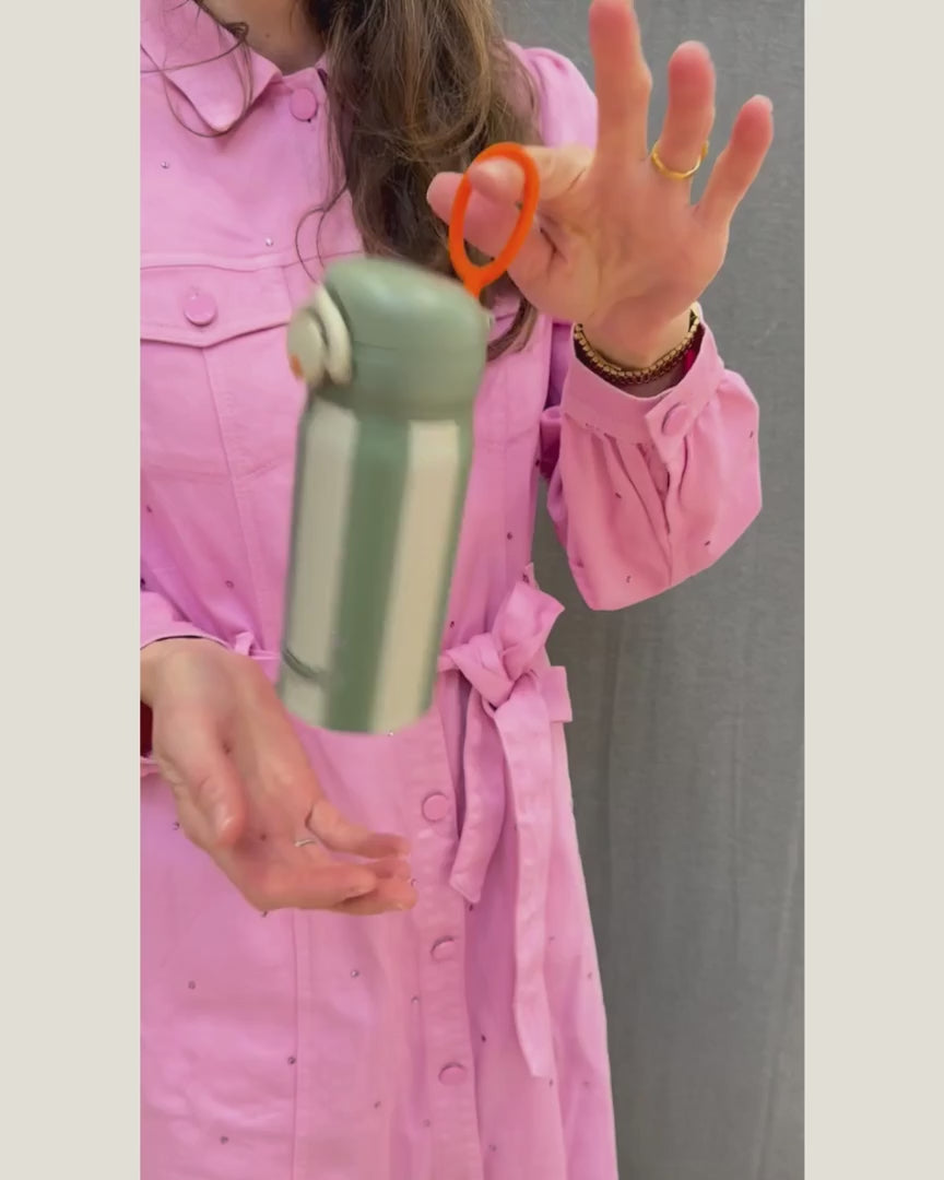 Botella de Acero Térmica Cocodrilo