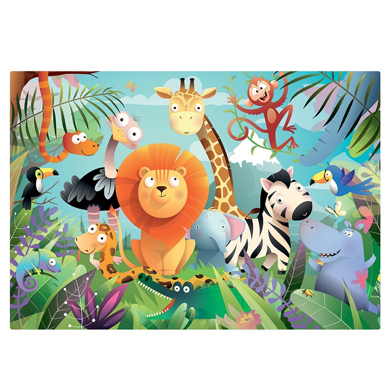 Puzle Animales Salvajes 24Pc