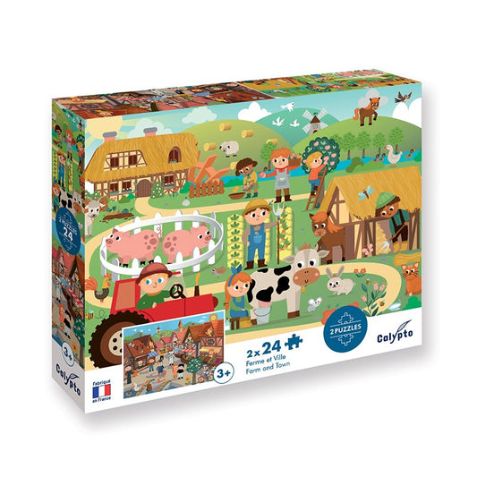 Puzle Animales La Granja 24Pc