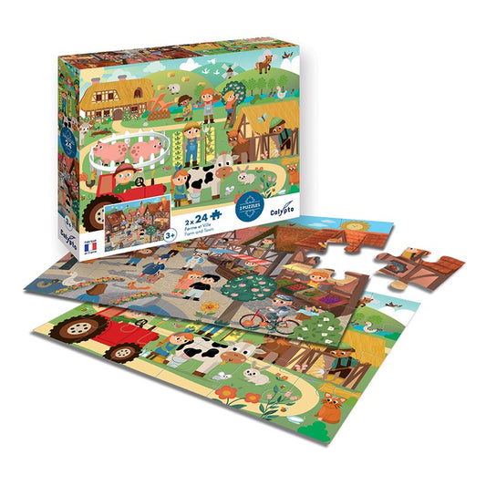 Puzle Animales La Granja 24Pc
