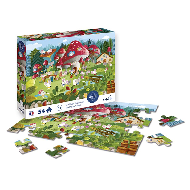 Puzle Villa Ratoncitos 54Pc