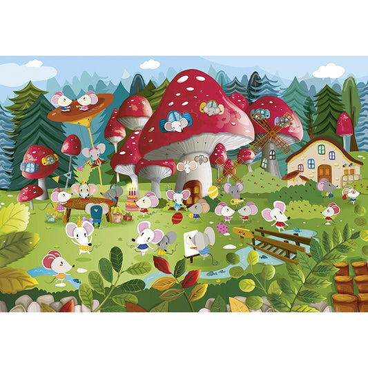 Puzle Villa Ratoncitos 54Pc