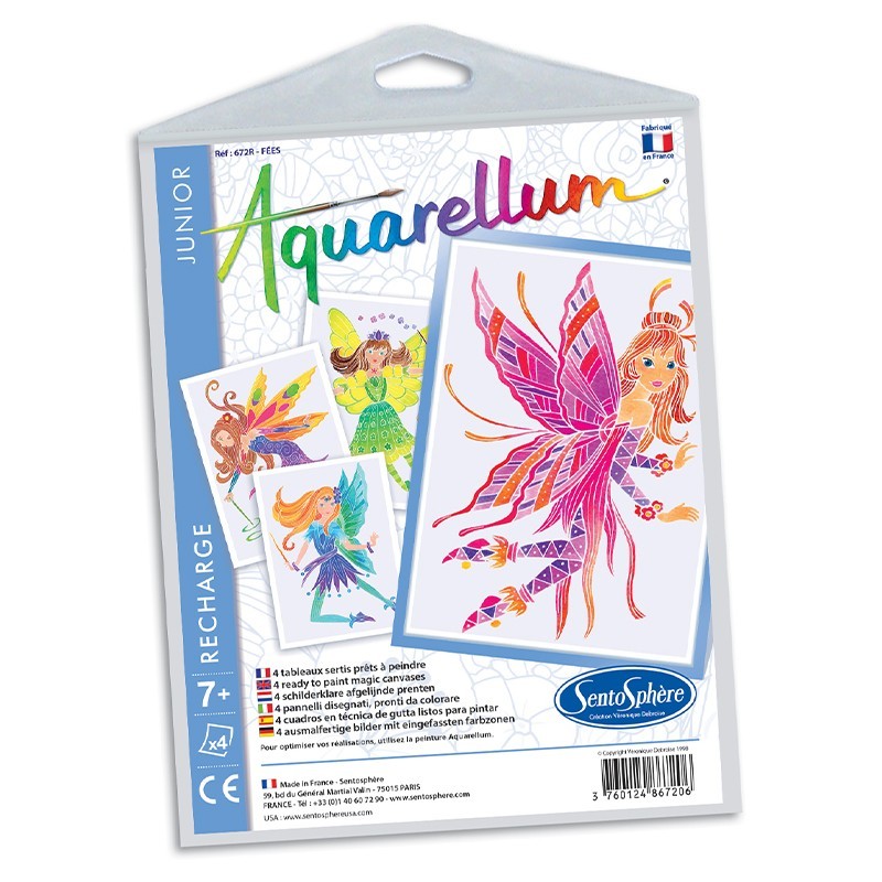 Recarga Aquarellum Junior Hadas