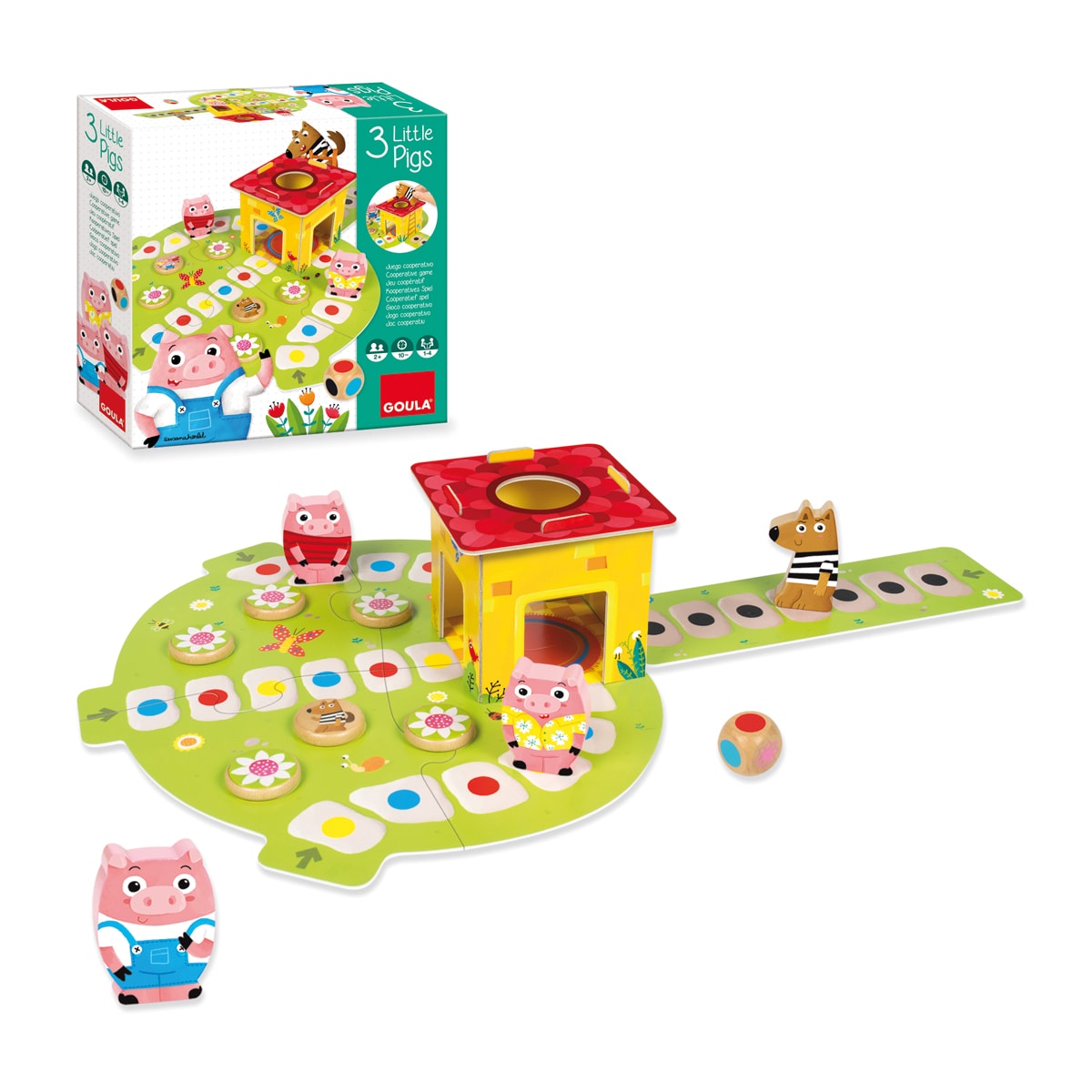 Juego de Mesa Los Tres Cerditos