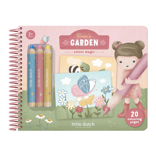 Libro Mágico Garden Rosa