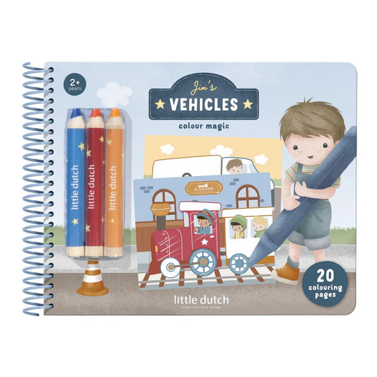 Libro Mágico Vehículos Jim