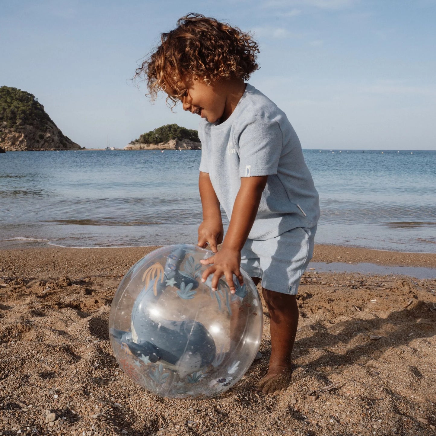 Pelota de Playa Océano 3D