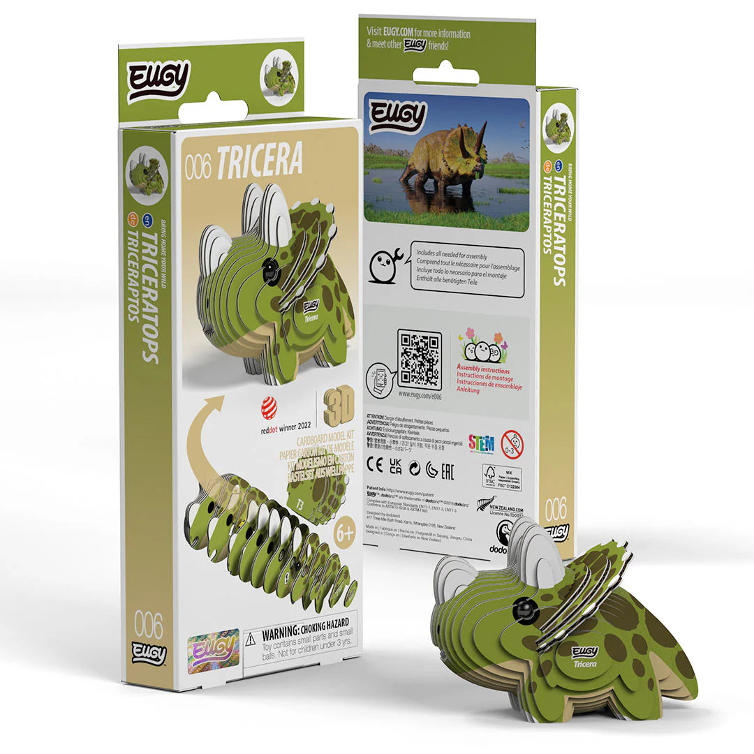🦖Puzzle 3D Tricera