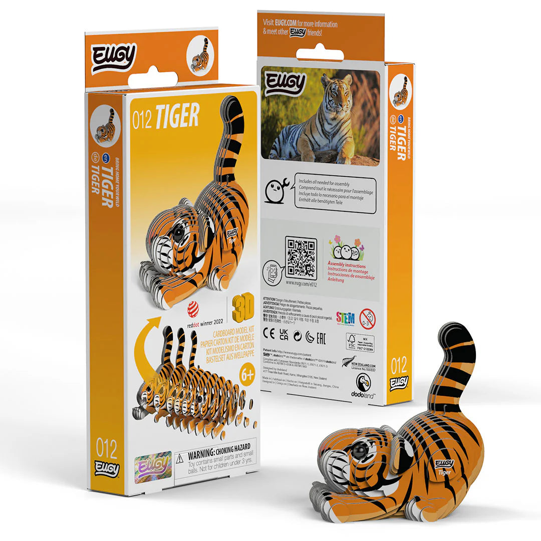 🐯Puzzle 3D Tigre