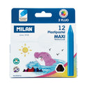 Caja 12 Plastipastel MAXI