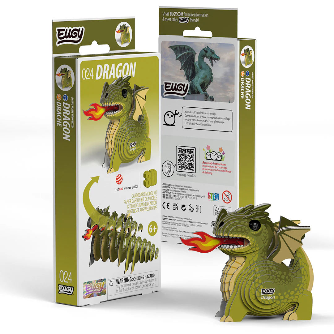 🐉Puzzle 3D Dragón