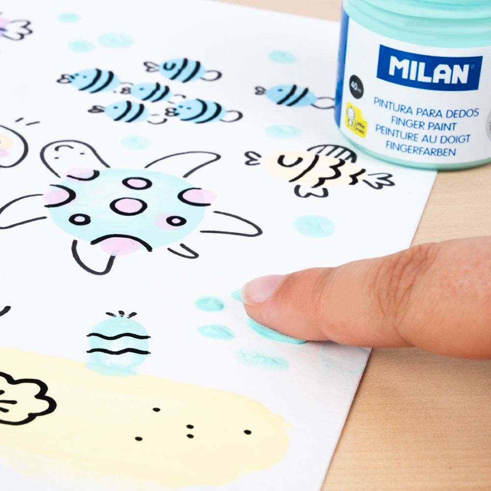 Pintura para Dedos Pastel
