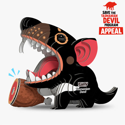 🐾Puzzle 3D Demonio Tasmania