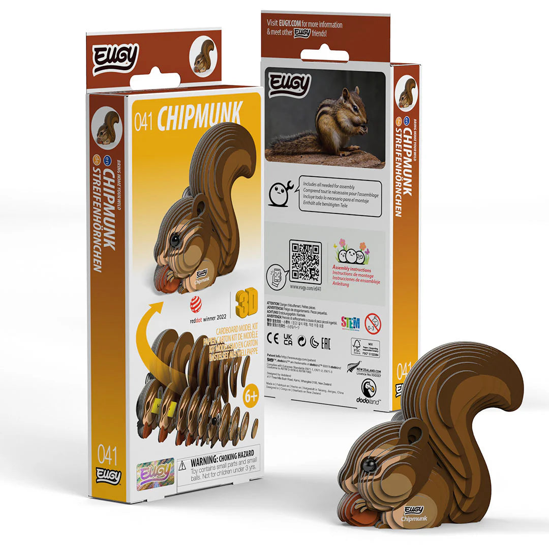🐿️Puzzle 3D Chipmunk