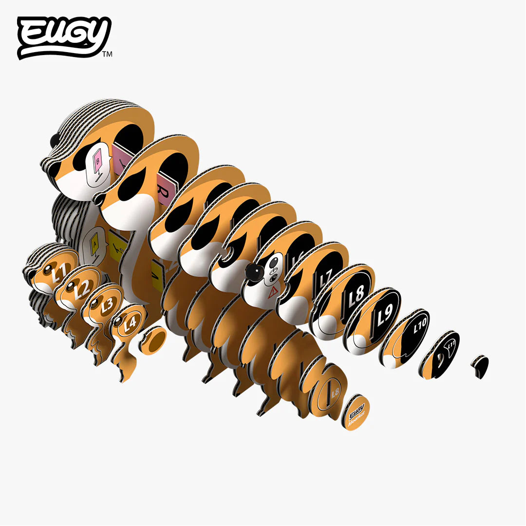 🐾Puzzle 3D Suricata