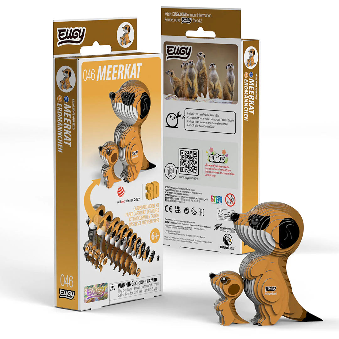🐾Puzzle 3D Suricata