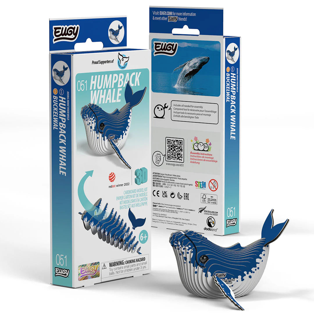 🐋Puzzle 3D Ballena Jorobada
