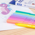 8 Rotuladores Pastel