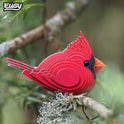 🐦Puzzle 3D Cardenal