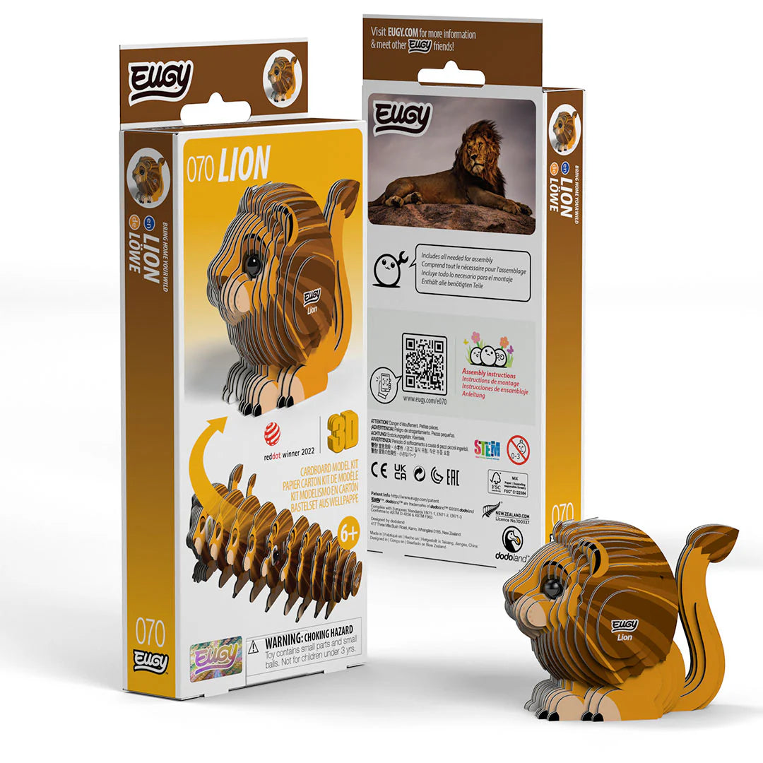 🦁Puzzle 3D León