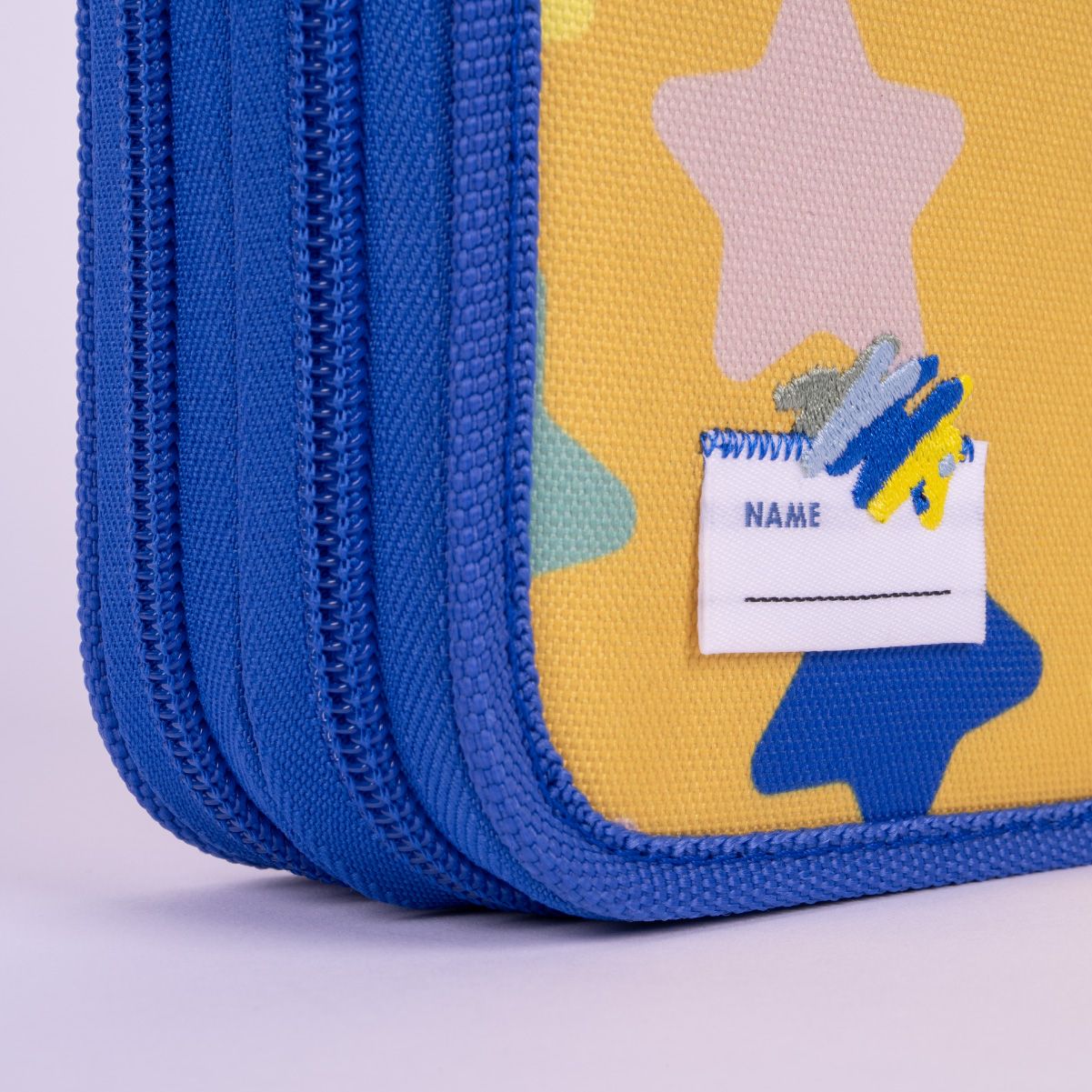 Plumier 2 Pisos con Contenido Blue Odyssey