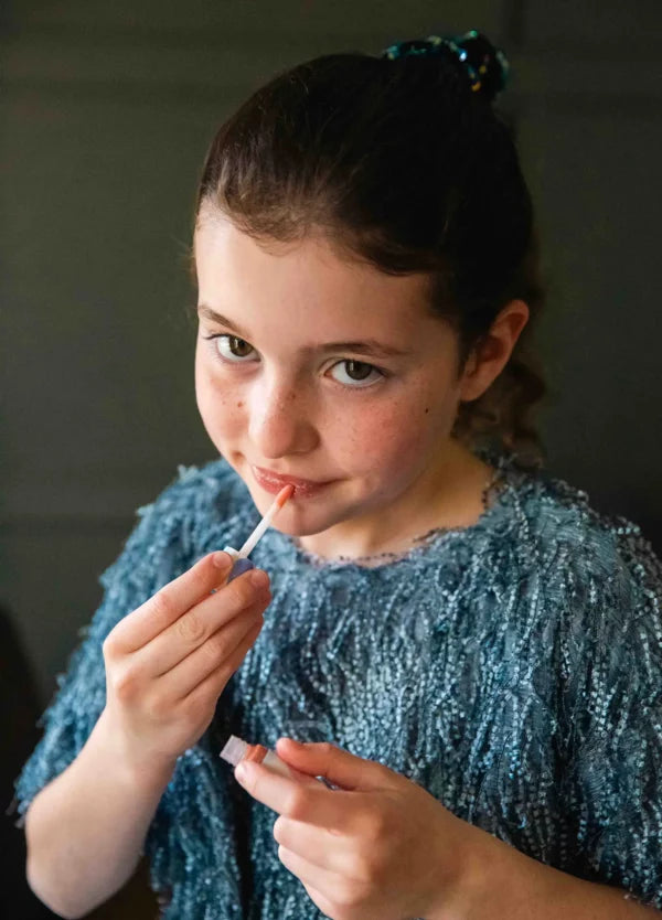 ESTUCHE BLUE Sombras de ojos invierno + Gloss Pink