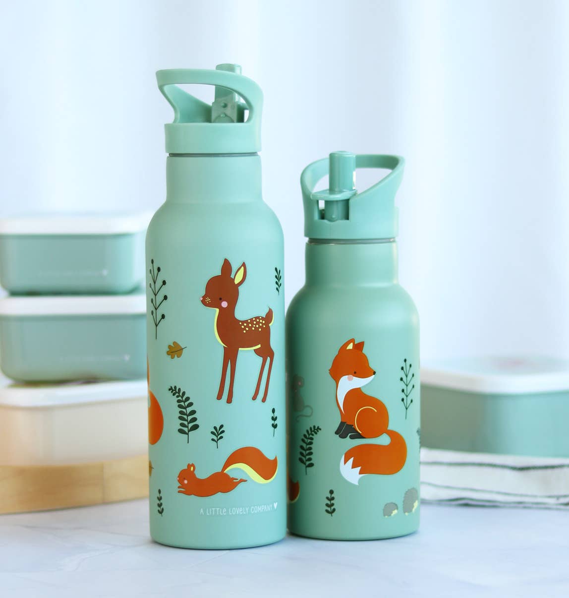 Botella Acero Bosque 500 ml