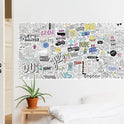 POSTER XXL PARA COLOREAR