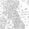 POSTER XXL PARA COLOREAR