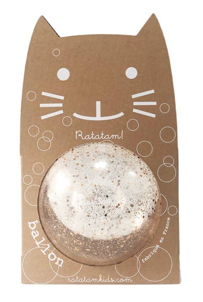 Pelota Bubble 15 cm- Plata