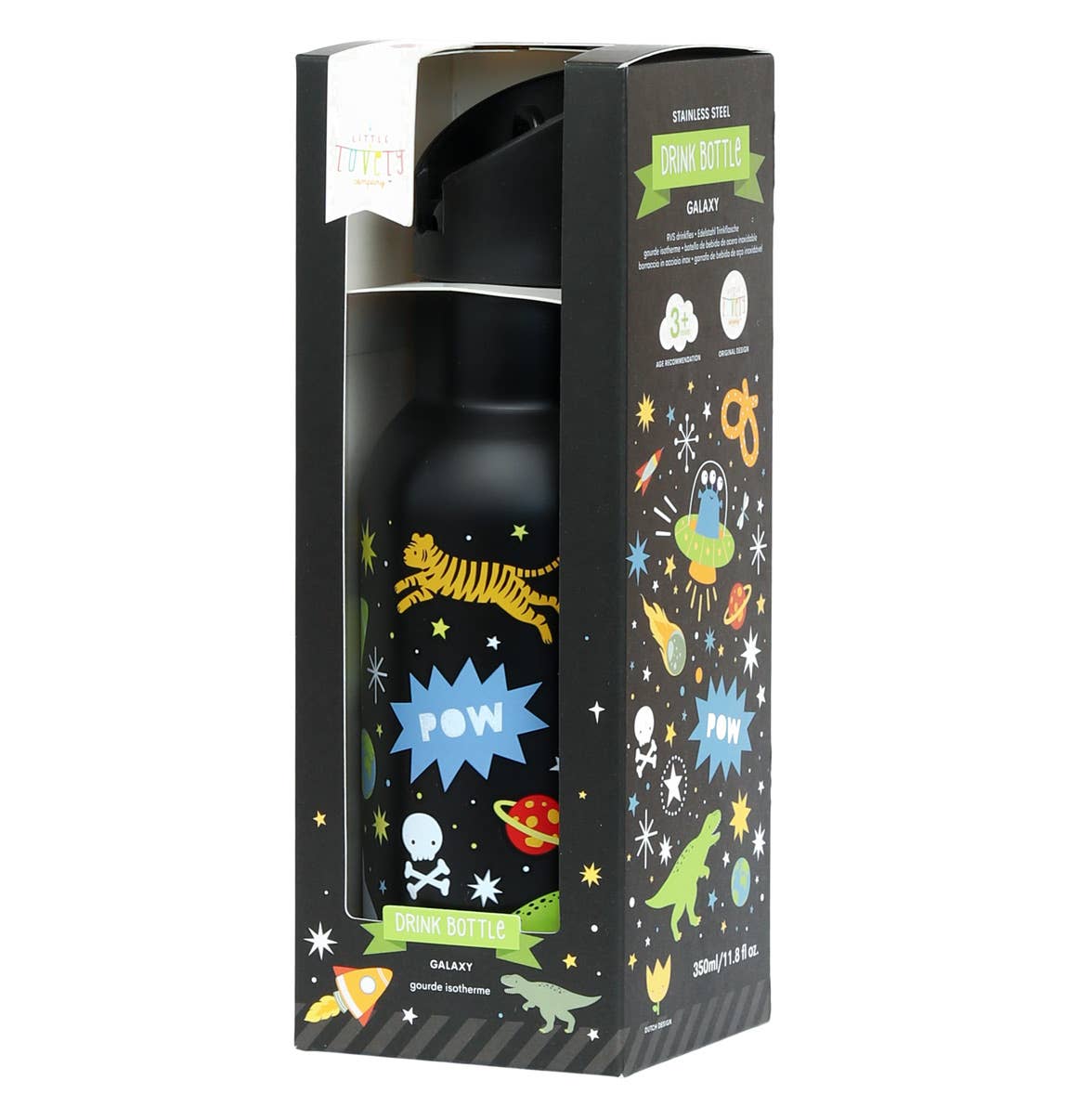 Botella Acero Galaxy 350 ml