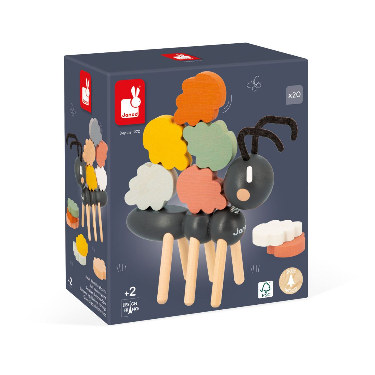 Juego de Equilibrio de Hormigas - Sweet Cocoon