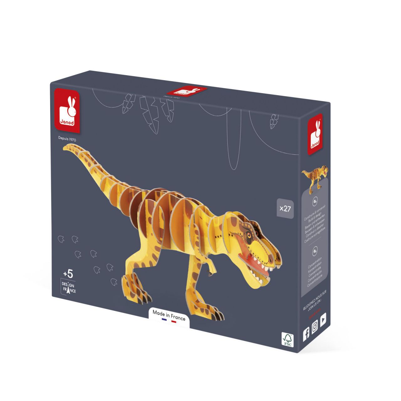 Puzle 3D - T-Rex