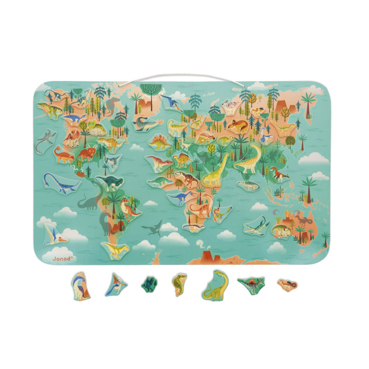 Dino - Planisferio Magnético