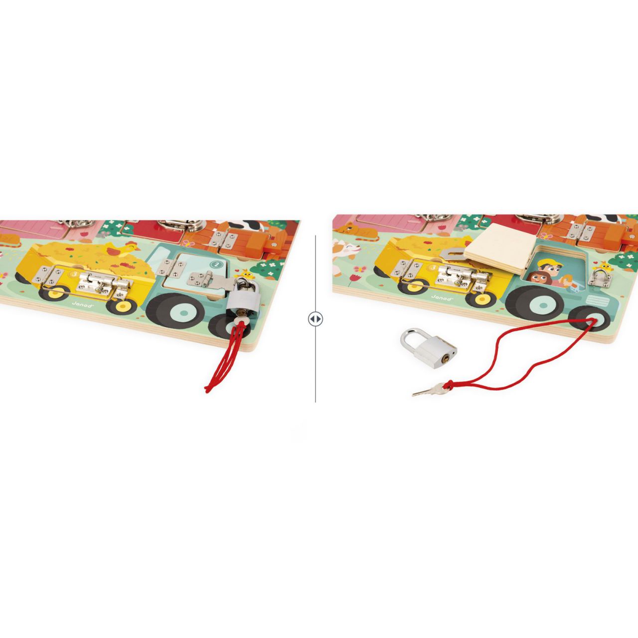 Tablero De Cerraduras - La Granja