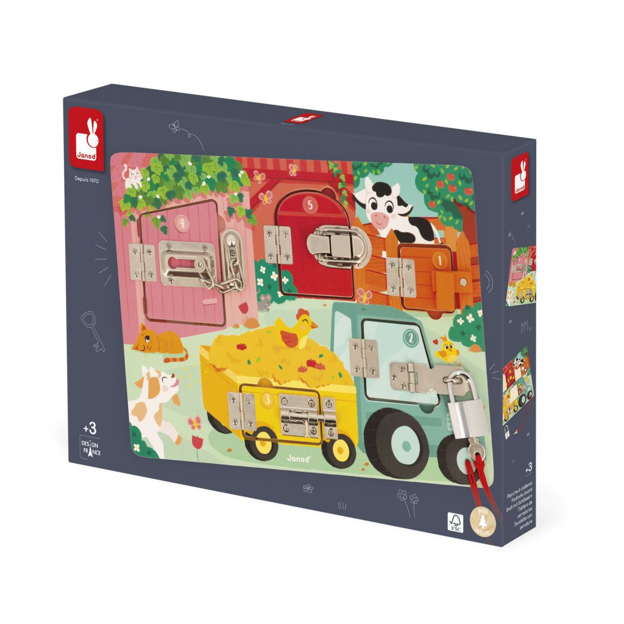 Tablero De Cerraduras - La Granja