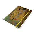 Cuaderno de tapa blanda A5, Gustav Klimt, El beso