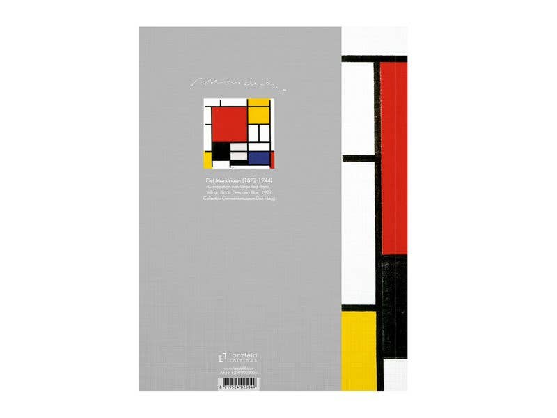 Cuaderno de bocetos de diario de artista, Mondriaan