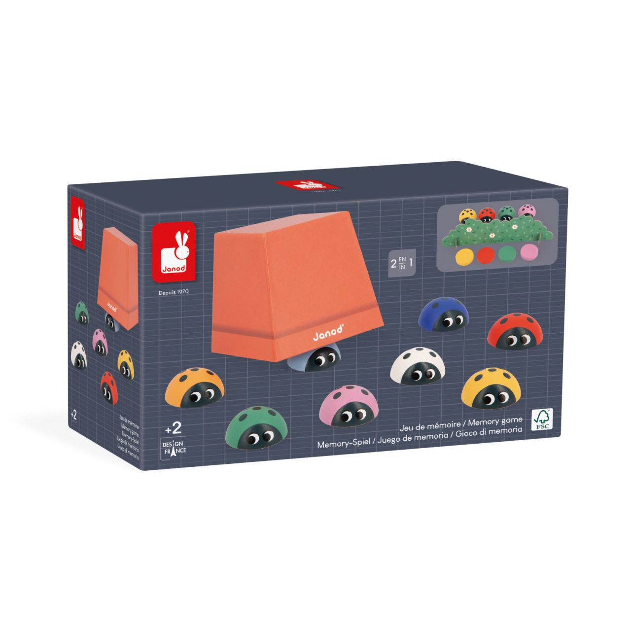 Juego de Memoria - Mariquitas