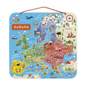 Mapa de Europa Magnético