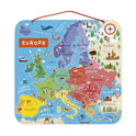 Mapa de Europa Magnético