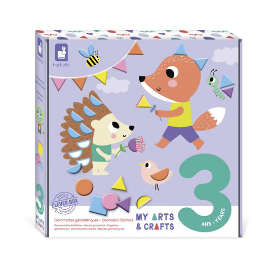 Pegatinas Geométricas - 3 años