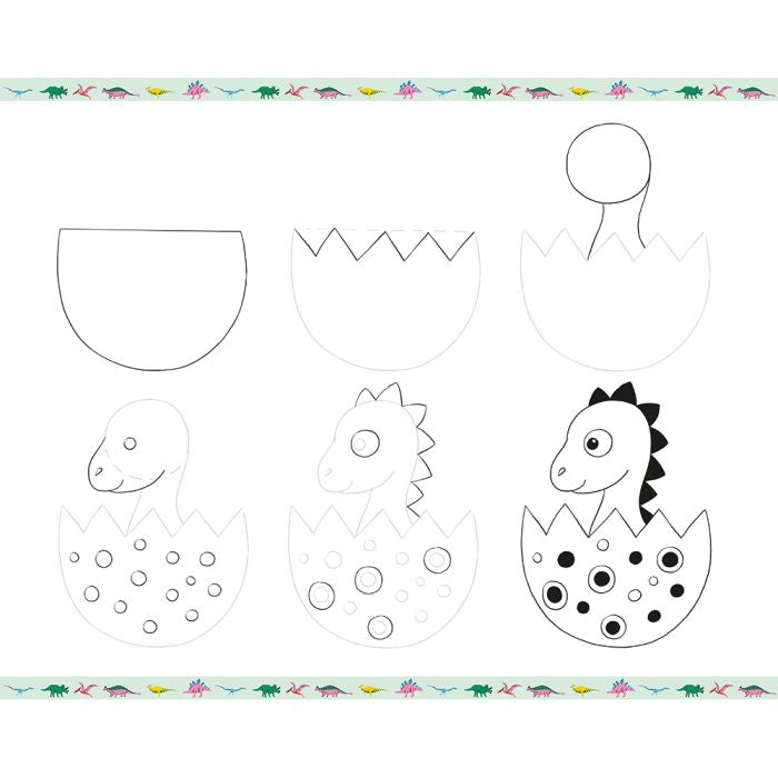 Dibujo Creativo - Dinos
