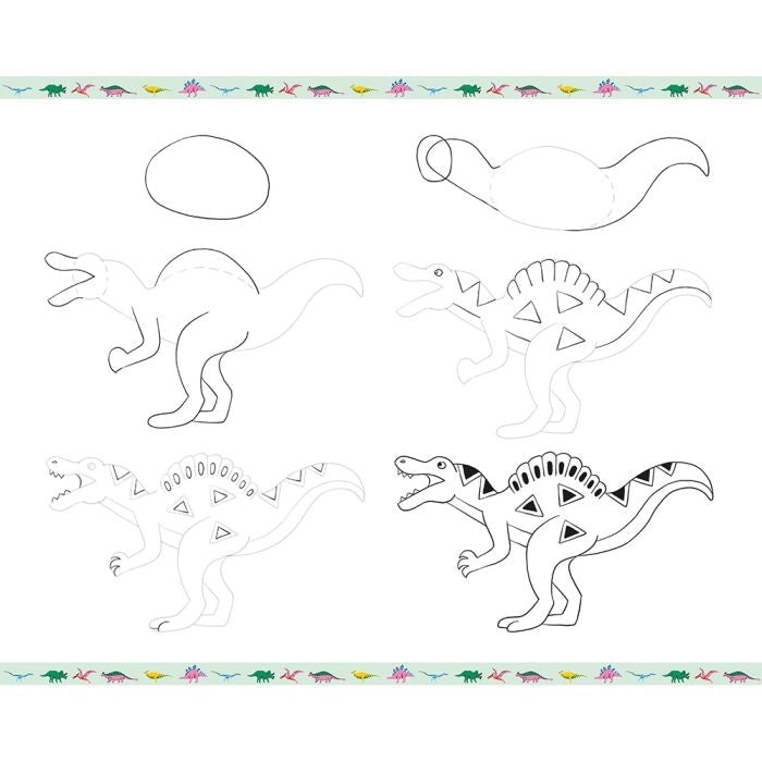 Dibujo Creativo - Dinos