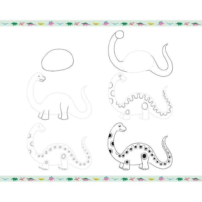 Dibujo Creativo - Dinos