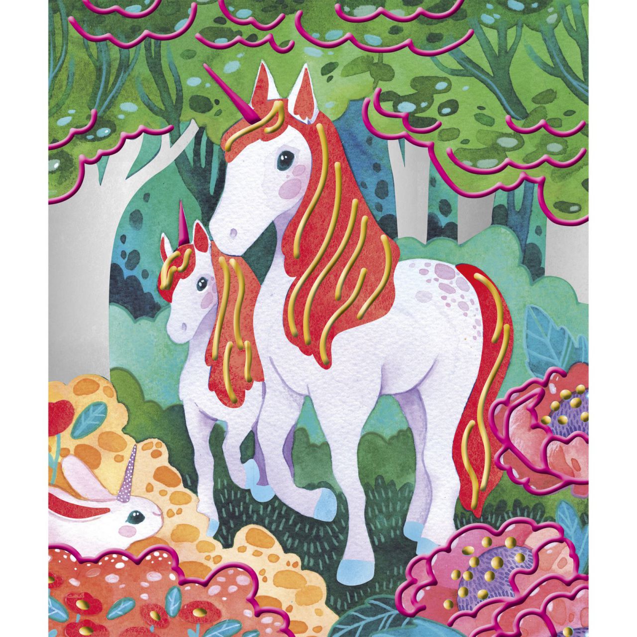 Pinturas 3D Unicornios