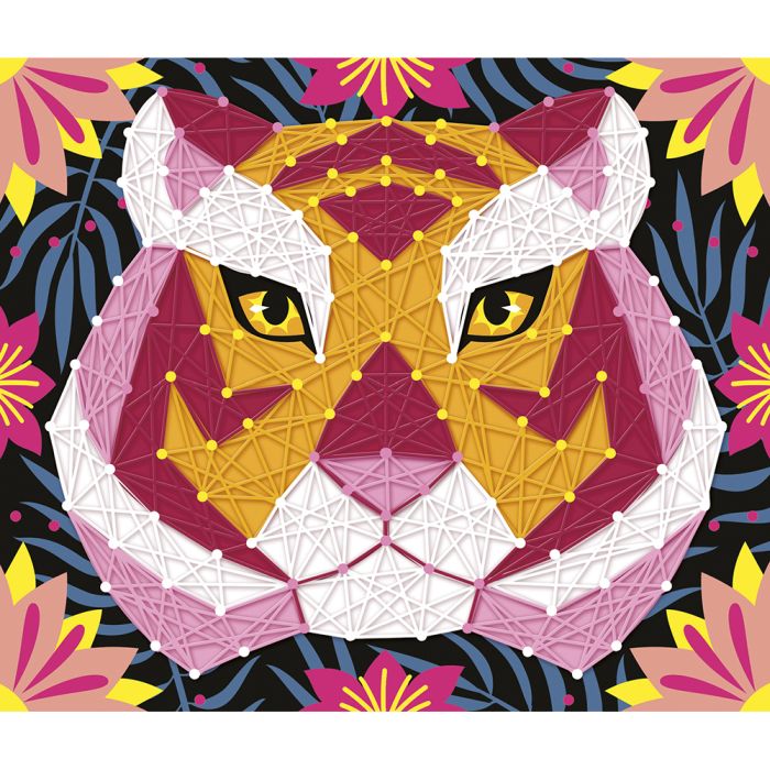 Kit Creativo -  Hilos Tensados Animales de la Selva